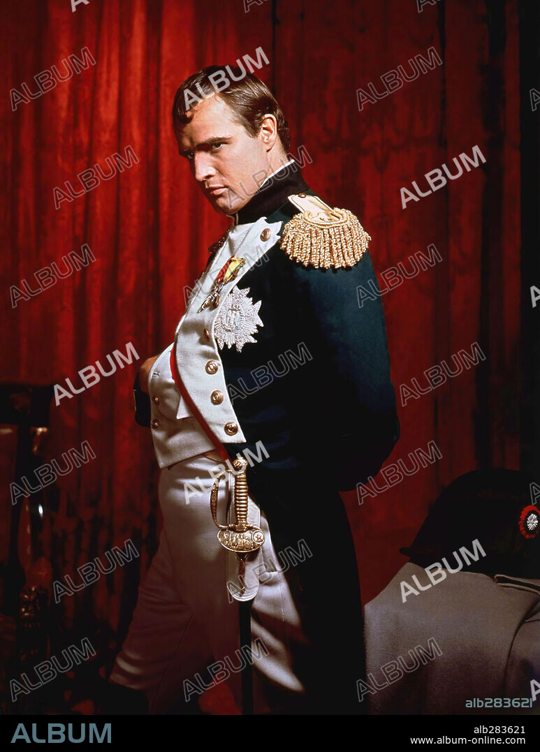 MARLON BRANDO in DÉSIRÉE, 1954, directed by HENRY KOSTER. Copyright 20TH CENTURY FOX.