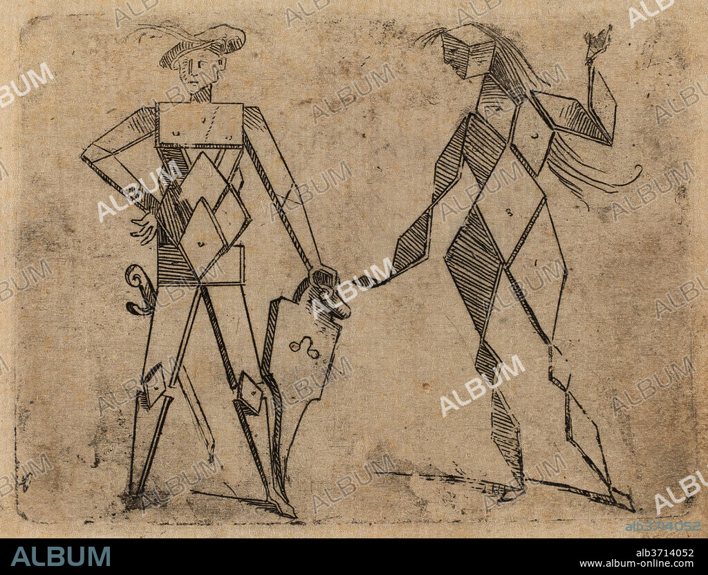 GIOVANNI BATTISTA BRACELLI. From "Bizzarie di varie Figure". Dated: 1624. Medium: etching.