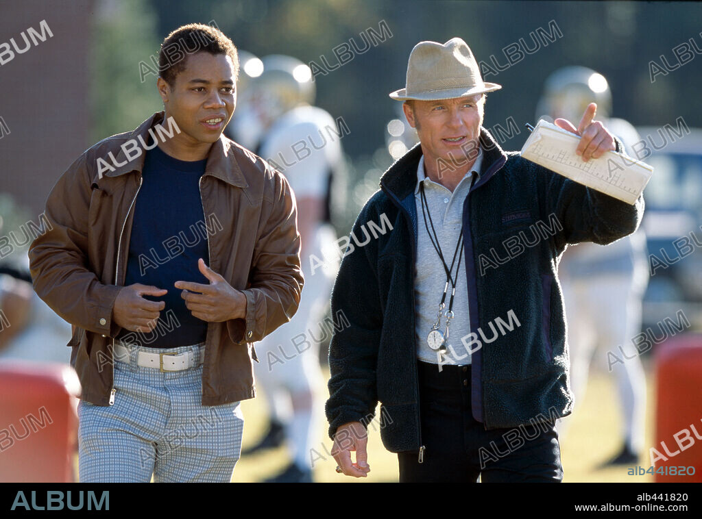 CUBA GOODING JR. und ED HARRIS in RADIO, 2003, unter der Regie von MICHAEL TOLLIN. Copyright COLUMBIA PICTURES.