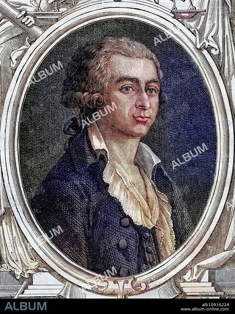 Antoine-Joseph Gorsas (born 24 March 1752 in Limoges died 7 October 1793 in Paris) was a French politician during the French Revolution, Historical, digitally restored reproduction from a 19th century original, Record date not stated.