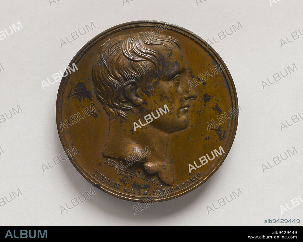 Venus Medici, 1803, Jeuffroy, Romain Vincent, Engraver in medals, Array, Numismatic, Medal, Diameter: 4 cm, Weight (type dimension): 37.83 g.