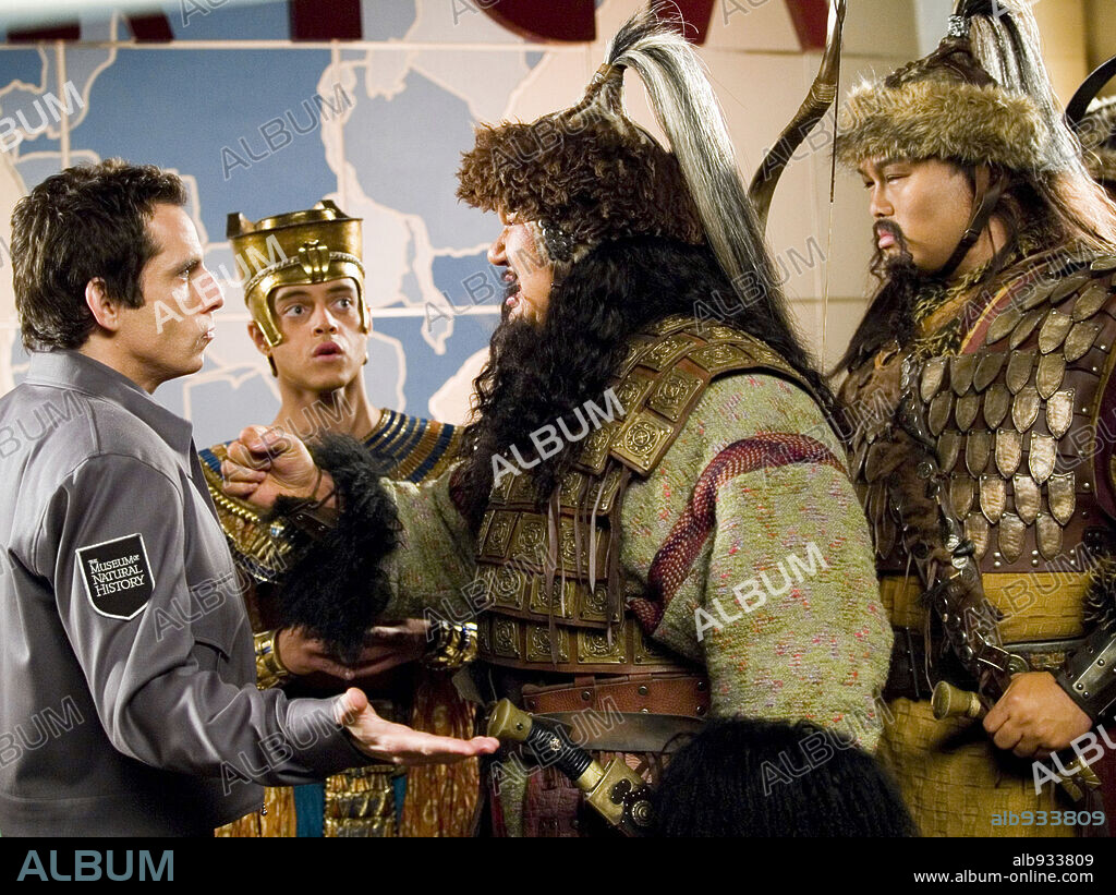 BEN STILLER en NOCHE EN EL MUSEO, 2006 (NIGHT AT THE MUSEUM), dirigida por SHAWN LEVY. Copyright 20TH CENTURY FOX.