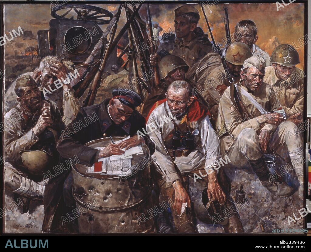 VIKTOR ALEXEYEVICH SAFRONOV. At the Front.