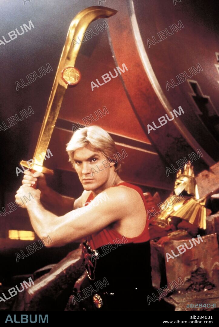 SAM J. JONES en FLASH GORDON, 1980, dirigida por MIKE HODGES. Copyright UNIVERSAL PICTURES.