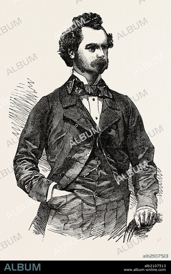 SIR ROBERT PEEL, BART., M.P. FOR TAMWORTH, UK, 1851 engraving.