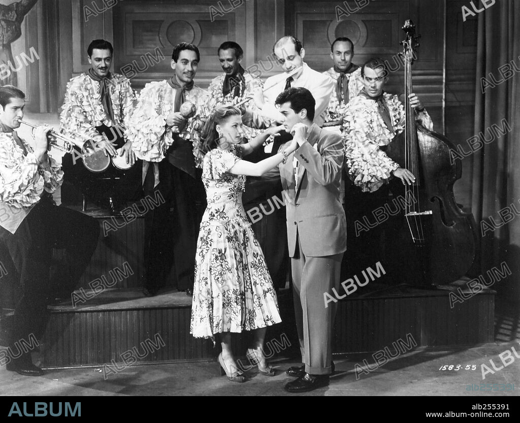TONY CURTIS et YVONNE DE CARLO dans CRISS-CROSS, 1949, réalisé par ROBERT SIODMAK. Copyright UNIVERSAL INTERNATIONAL.