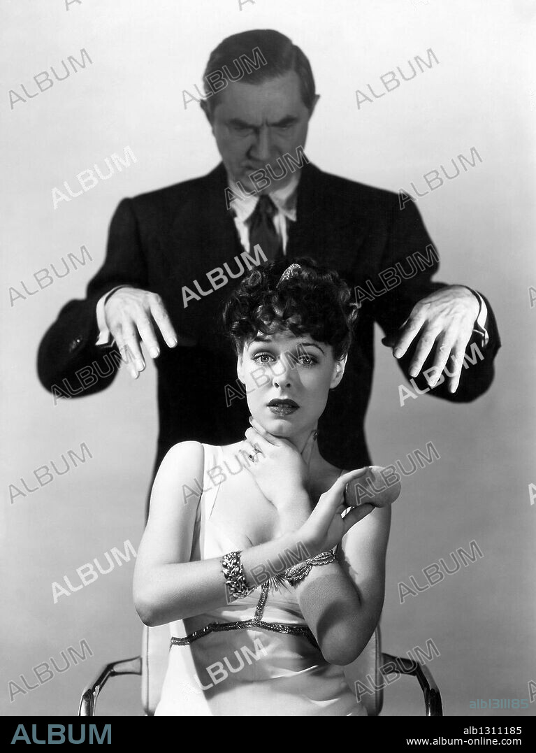 BELA LUGOSI and BORIS KARLOFF in BLACK FRIDAY, 1940, directed by ARTHUR LUBIN. Copyright UNIVERSAL PICTURES.
