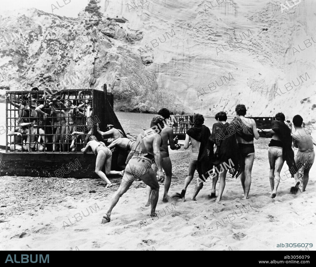 FELLINI SATYRICON, 1969.Scene from Federico Fellini's film 'Satyricon,' 1969, based on Petronius' work of the same name.
