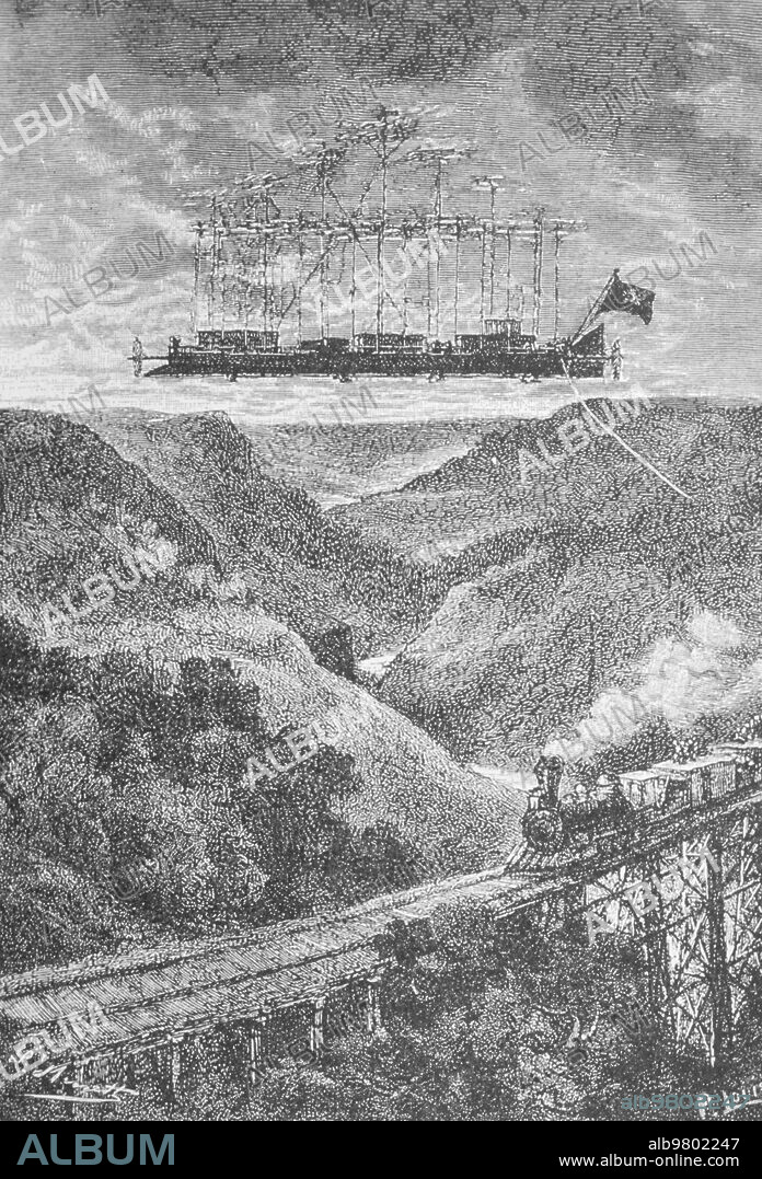 Robur le conquerant, jules verne.