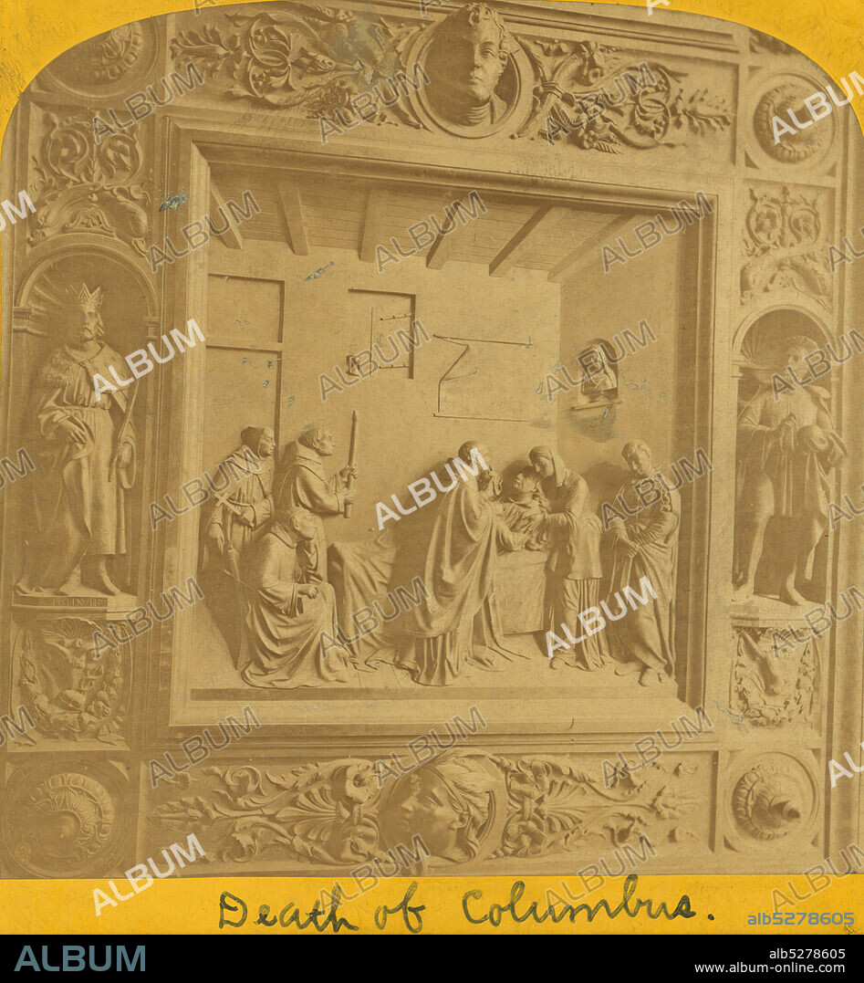 Death-bed of Columbus., Jarvis, J. F. (John F.) (b. 1850), Washington (D.C.), United States.
