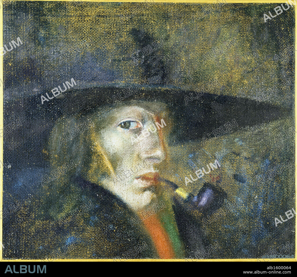 SALVADOR DALÍ. Self-portrait, Figueres by Salvador Dali, 1921, 1904-1989, USA, Florida, St. Petersburg, Salvador Dali Museum.