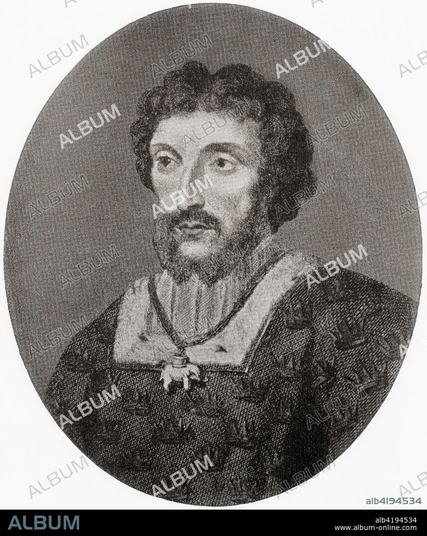 Christian II, 1481 -  1559.  Scandinavian monarch under the Kalmar Union. He reigned as King of Denmark and Norway from 1513 - 1523 and of Sweden from 1520 - 1521.  From Hutchinson's History of the Nations, published 1915.