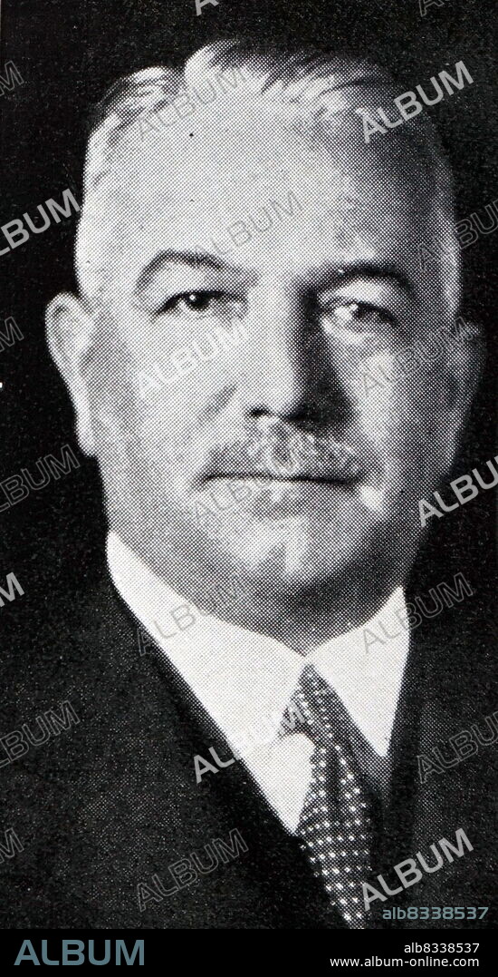 Konstantin Hermann Karl Freiherr von Neurath (1873 - 1956) was a German diplomat who served as Foreign Minister of Germany between 1932 and 1938. Neurath served as minister to Denmark, ambassador to Italy and ambassador to Britain. In 1932 he was appointed Foreign Minister by Chancellor Franz von Papen, and continued to hold the post under Adolf Hitler. In the early years of the Nazi regime, Neurath played a key role in the foreign policy pursuits of Hitler in undermining the Treaty of Versailles and territorial expansion in the prelude to World War II. Hitler replaced Neurath in 1938 with the more compliant Joachim von Ribbentrop. Neurath served as Reich Protector of Bohemia and Moravia between 1939 and 1943. Neurath was tried as a war criminal in Nuremberg and sentenced to fifteen years' imprisonment for his compliance and actions in the Nazi regime. He received an early release in 1954, after which he retired to his family estate, where he died two years later.