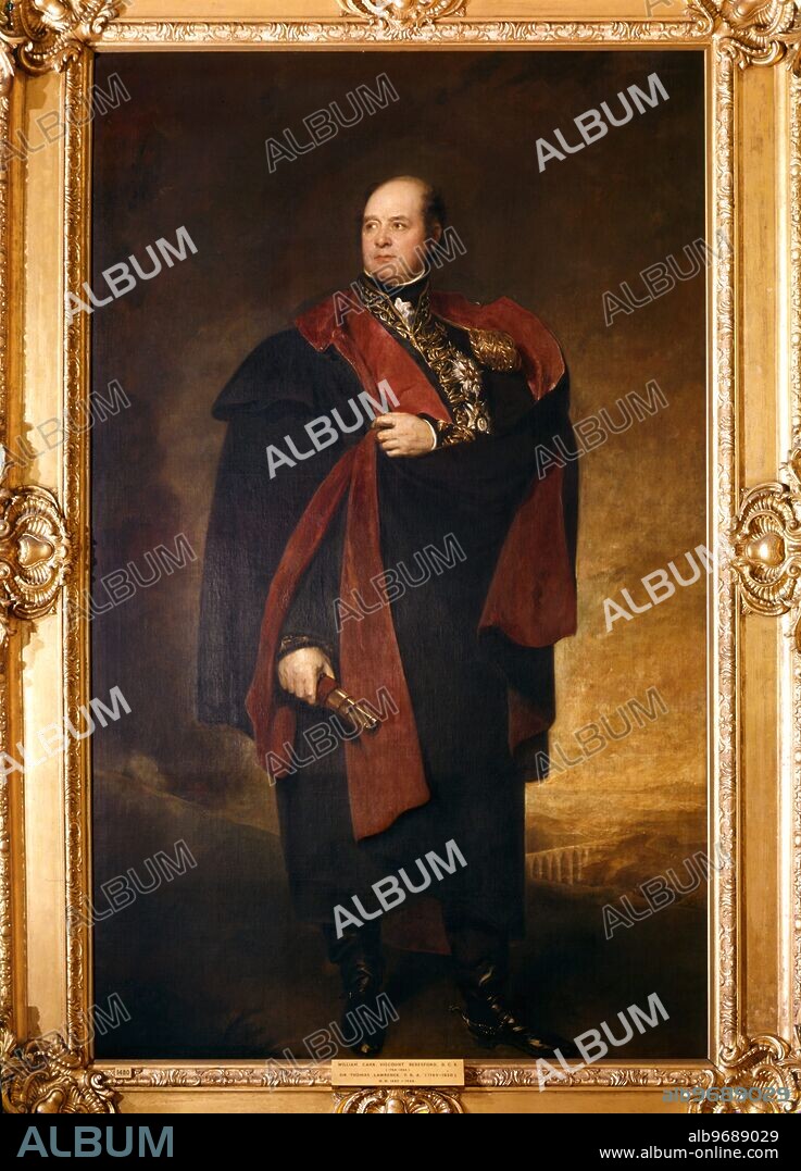 William Carr (1768 - 1854), Viscount of Beresford by Sir Thomas Lawrence.