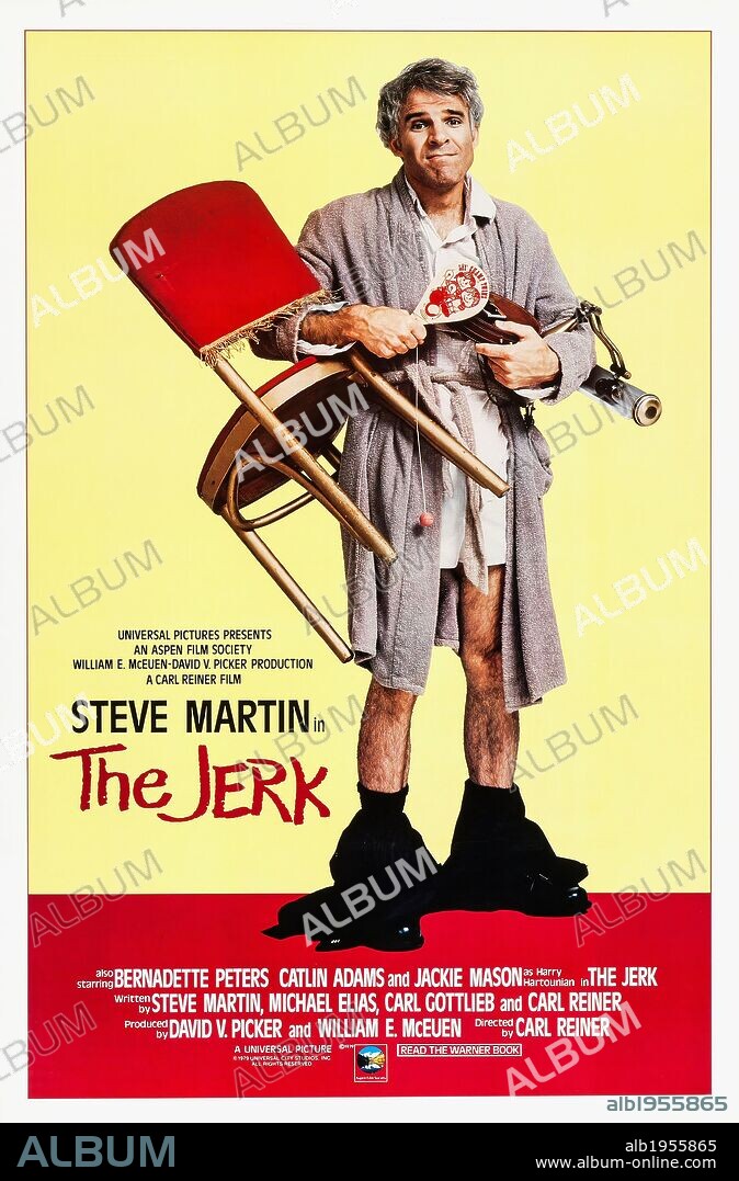 Poster of THE JERK, 1979, directed by CARL REINER. Copyright UNIVERSAL PICTURES.