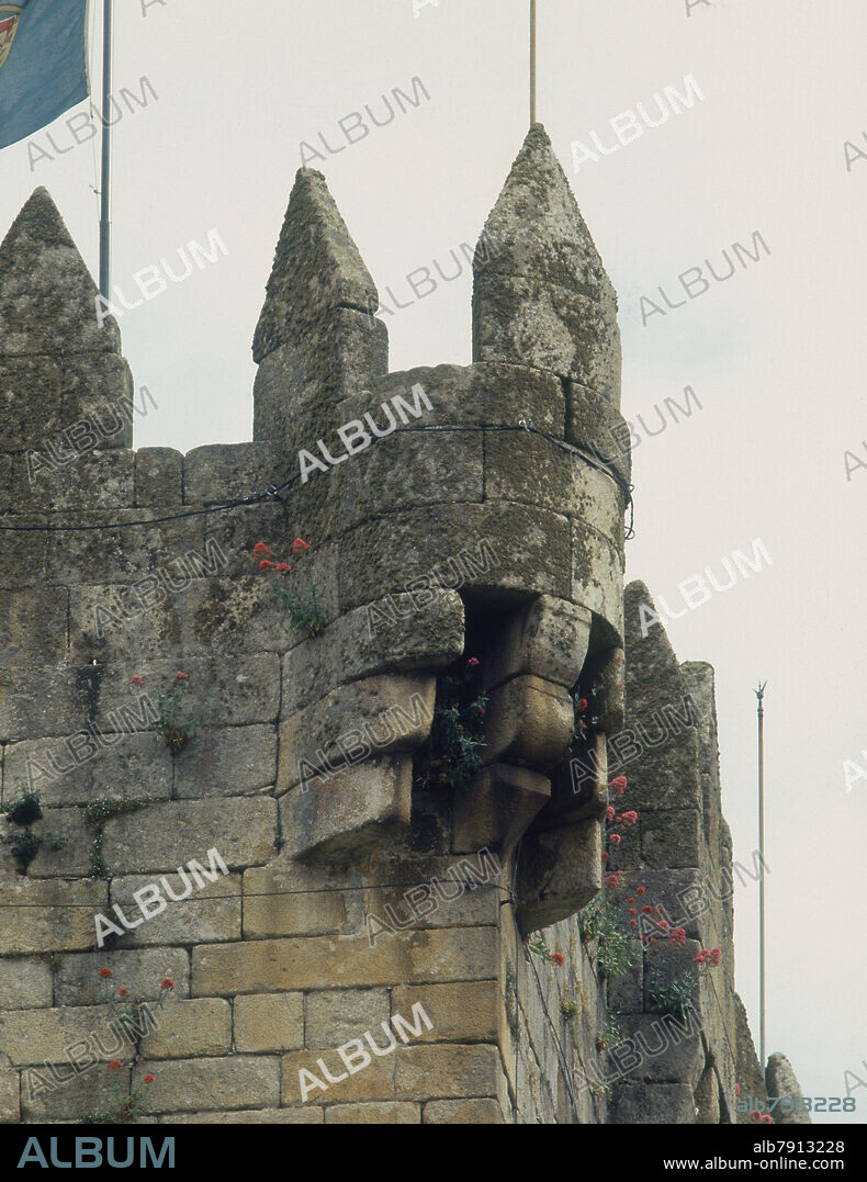 MATACAN DE LA TORRE DEL HOMENAJE DEL CASTILLO DE CHAVES - S XIV.