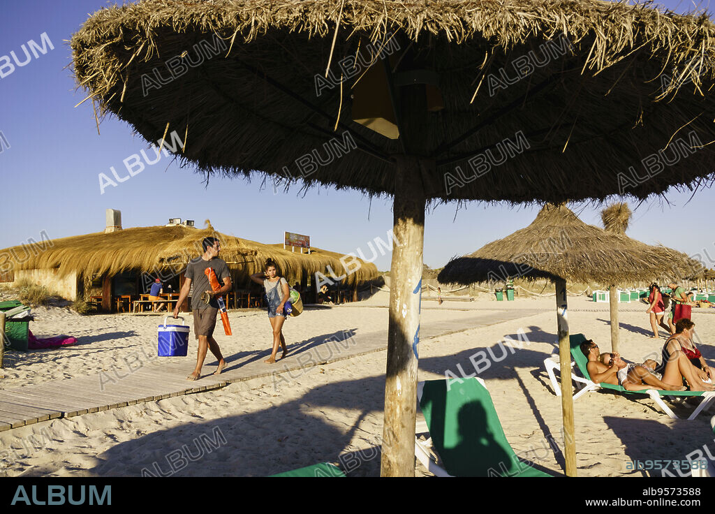 chiringuito Aigues Blanques, Ses Covetes, Campos, Balearic Islands, Spain.