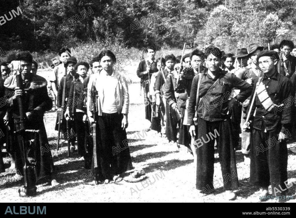 The Laotian Civil War (1953–75) was fought between the Communist Pathet Lao (including many North Vietnamese of Lao ancestry) and the Royal Lao Government in which both the political rightists and leftists received heavy external support for a proxy war from the global Cold War superpowers. Among United States Central Intelligence Agency Special Activities Division US and Hmong veterans of the conflict, it is known as the Secret War. The Kingdom of Laos was a covert theatre for battle for the other belligerents during the Vietnam War. The Franco–Lao Treaty of Amity and Association signed 22 October 1953, transferred remaining French powers – except control of military affairs – to the Royal Lao Government – which did not include any representatives from the Lao Issara anti-colonial armed nationalist movement — and otherwise establishing Laos as an independent member of the French Union. The following years were marked by a rivalry between the neutralists under Prince Souvanna Phouma, the right wing under Prince Boun Oum of Champassak, and the left-wing Lao Patriotic Front under Prince Souphanouvong and future Prime Minister Kaysone Phomvihane. A number of attempts were made to establish coalition governments, and a 'tri-coalition' government was finally seated in Vientiane. The fighting in Laos involved the North Vietnamese Army, U.S., Thai, and South Vietnamese forces directly and through irregular proxies in a battle for control over the Laotian Panhandle. The North Vietnamese Army occupied the area for use as the Ho Chi Minh Trail supply corridor and staging area for offensives into South Vietnam. There was a second major theatre of action on and near the northern Plain of Jars. The North Vietnamese and Pathet Lao emerged victorious in 1975, as part of the general communist victory in Indochina that year.