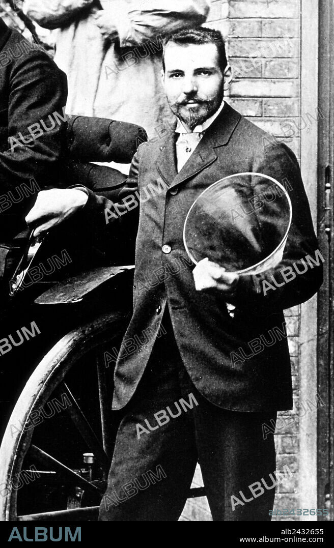 Hippolyte Panhard, son of Rene, French car manufacturer.