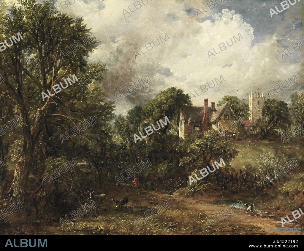 John Constable, English, 1776-1837, The Glebe Farm, 1827, oil on canvas, Unframed: 18 1/4 × 23 1/2 inches (46.4 × 59.7 cm).