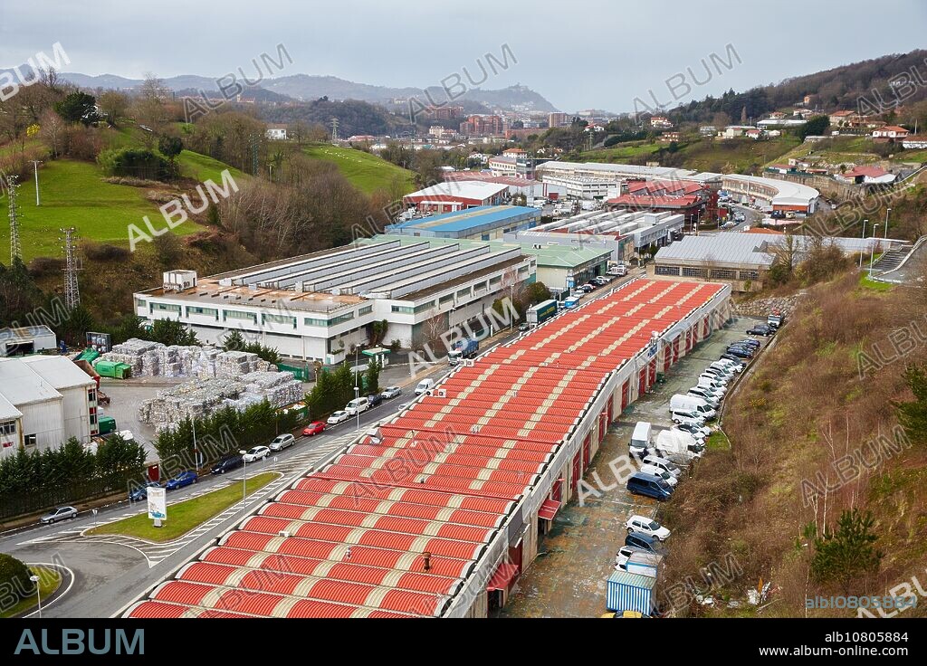 Poligono 27. Industrial area. Martutene. Donostia San Sebastian. Gipuzkoa. Basque Country. Spain.