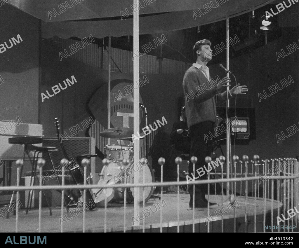BRIAN FOSKETT. Mark Wynter, Earl's Court Radio Show, 1959/60.