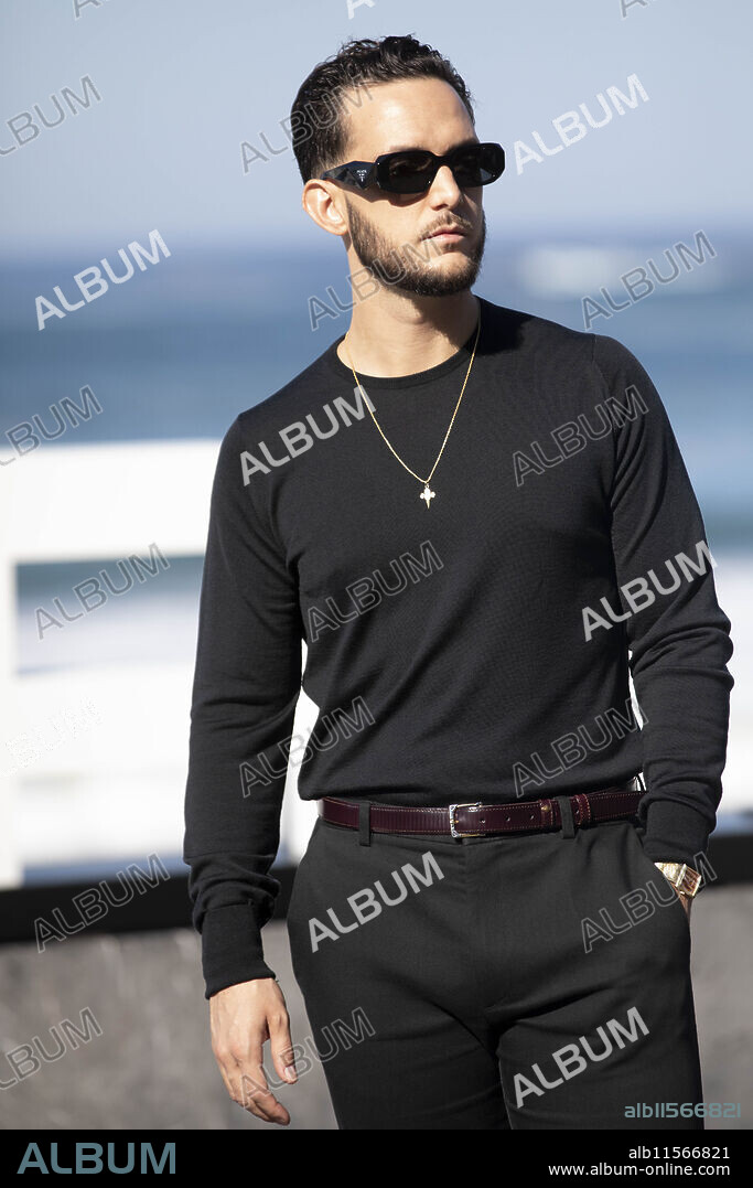 C.Tangana attended Esta Ambicion Desmedida Photocall during 71st San Sebastian International Film Festival at Kursaal Palace on September 28, 2023 in Donostia / San Sebastian, Spain.