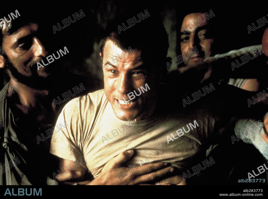 BRAD DAVIS en EL EXPRESO DE MEDIANOCHE, 1978 (MIDNIGHT EXPRESS), dirigida por ALAN PARKER. Copyright COLUMBIA PICTURES.
