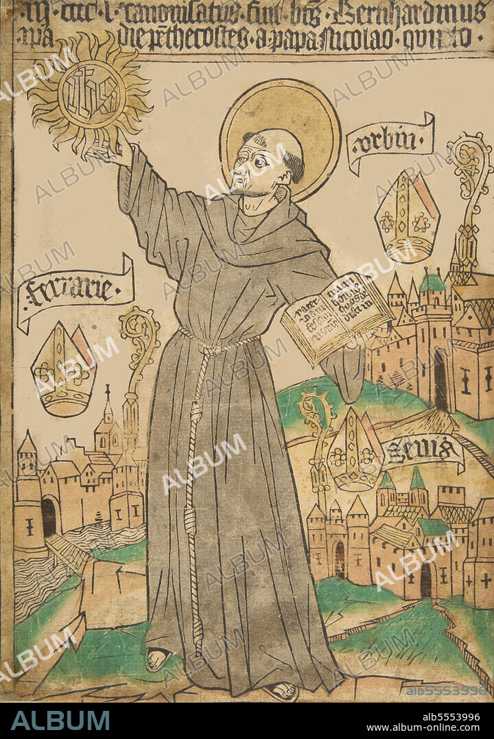 ANON. Saint Bernardino of Siena, ca. 1465.