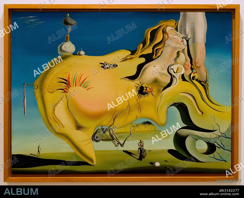 SALVADOR DALÍ. " ROSTRO DEL GRAN MASTURBADOR" (1929) DE SALVADOR DALI.