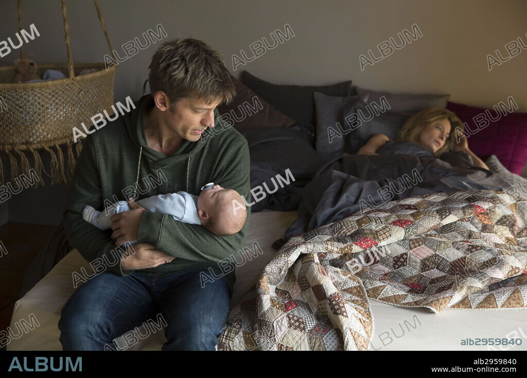 MARIA BONNEVIE and NIKOLAJ COSTER-WALDAU in A SECOND CHANCE, 2014 (EN CHANCE TIL), directed by SUSANNE BIER. Copyright ZENTROPA ENTERTAINMENTS.
