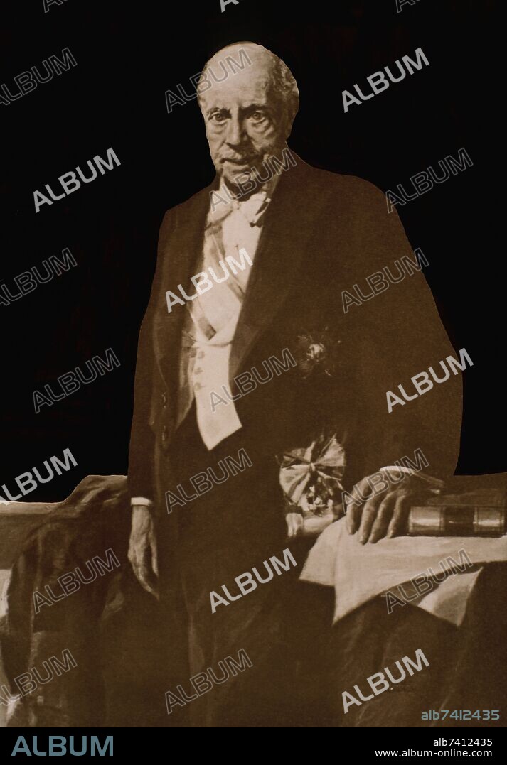 ALFONSO SALA CONDE DE EGARA-POLITICO 1863-1945.