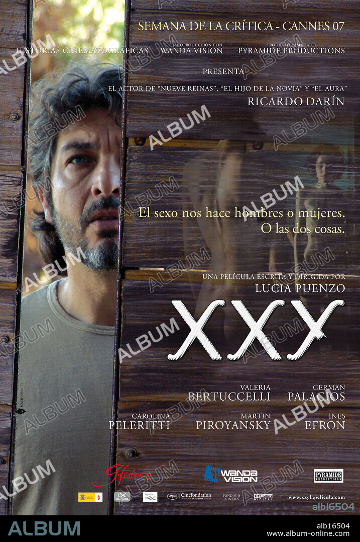 Poster of XXY, 2007, directed by LUCIA PUENZO. Copyright HISTORIAS CINEMATOGRAFICAS CINEMANIA/PYRAMIDE FILMS/WANDA VI.