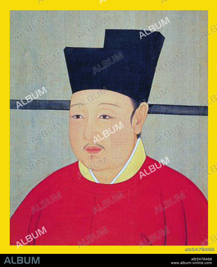 Huizong was famed for his promotion of Taoism. He was also a skilled poet, painter, calligrapher, and musician. He sponsored numerous artists at his court, and the catalogue of his imperial painting collection lists over 6,000 known paintings.<br/><br>  The Song Dynasty (960–1279) was an imperial dynasty of China that succeeded the Five Dynasties and Ten Kingdoms Period (907–960) and preceded the Yuan Dynasty (1271–1368), which conquered the Song in 1279. Its conventional division into the Northern Song (960–1127) and Southern Song (1127–1279) periods marks the conquest of northern China by the Jin Dynasty (1115–1234) in 1127. It also distinguishes the subsequent shift of the Song's capital city from Bianjing (modern Kaifeng) in the north to Lin'an (modern Hangzhou) in the south.