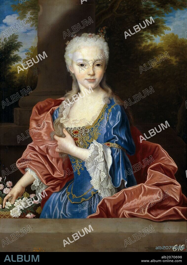 Jean Ranc / 'María Ana Victoria de Borbón', Después de 1725, Escuela Francesa, Óleo sobre Lienzo, 93 cm x 68 cm, P02394.