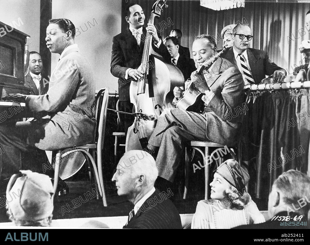 NAT KING COLE in ST. LOUIS BLUES, 1958, directed by ALLEN REISNER. Copyright UNITED ARTISTS.