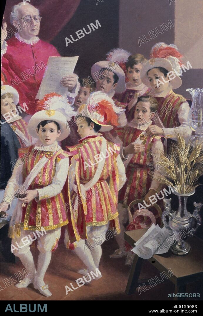 JUAN MIGUEL SÁNCHEZ. LOS SEISES DE SEVILLA - 1948.