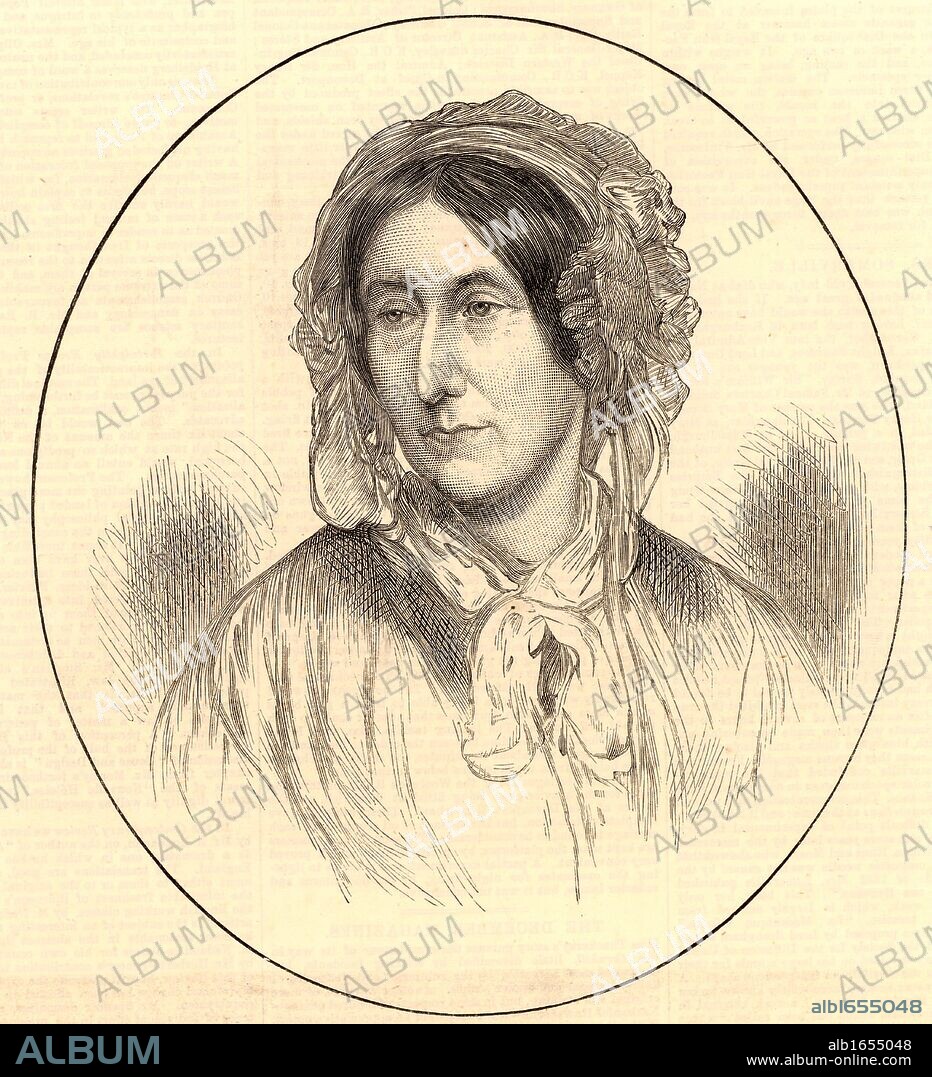 Mary Somerville (born Fairfax) (1780-1872), Scottish scientific writer, born in Jedburgh. After she was widowed in 1807she had the opportunity to study mathematics and astronomy and her second husband, whom she married in 1812, encouraged her intellectual pursuits. Her translation of "Mecanique Celeste" by Pierre Laplace, published as "The Mechanism of the Heavens" (1831) brought her fame. Shw supported female education and emancipation, and Somerville College, Oxford University, was named for her (1879). Engraving from "The Illustrated London News" (London, 14 December 1872). (Photo by: Universal History Archive/UIG via Getty Images).
