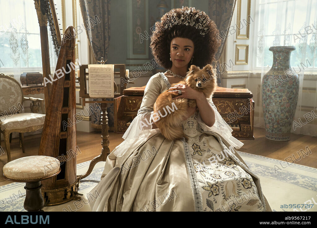 INDIA AMARTEIFIO dans QUEEN CHARLOTTE: A BRIDGERTON STORY, 2023, réalisé par TOM VERICA. Copyright Shondaland.