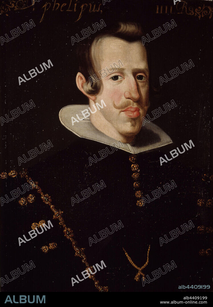 BARTOLOME GONZALEZ (1564-1627). FELIPE IV REY DE ESPAÑA. VALLADOLID 1605-1665 OLEO DE BARTOLOME GONZALEZ. FUNDACION CONDE DE CABRA.