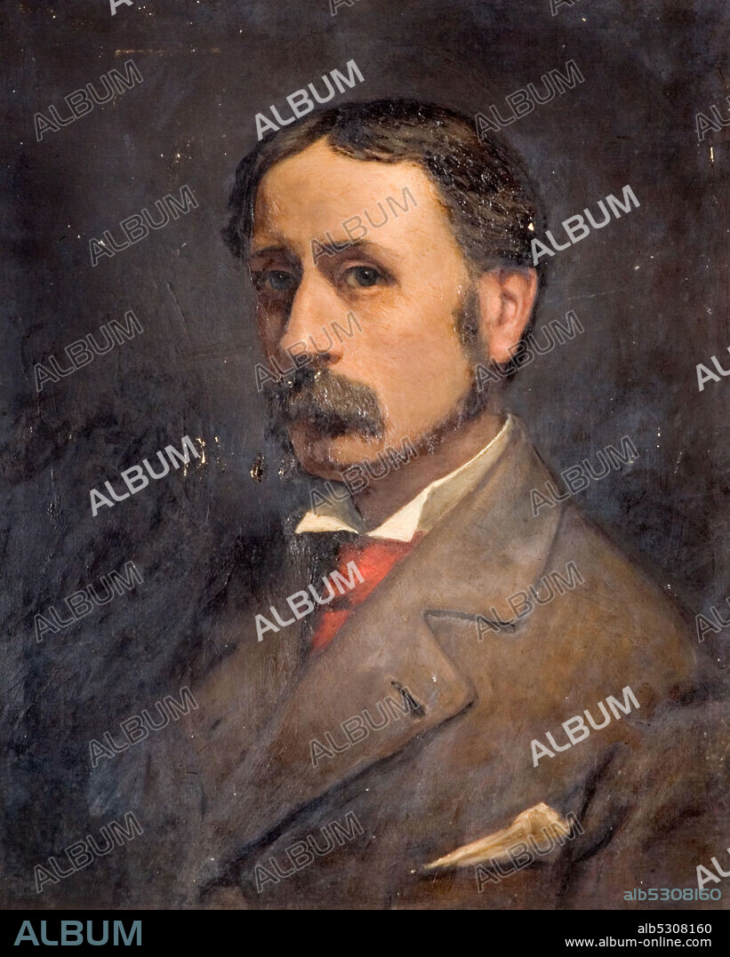 Self Portrait of George Warren Blackham, late 19th-early 20th century.