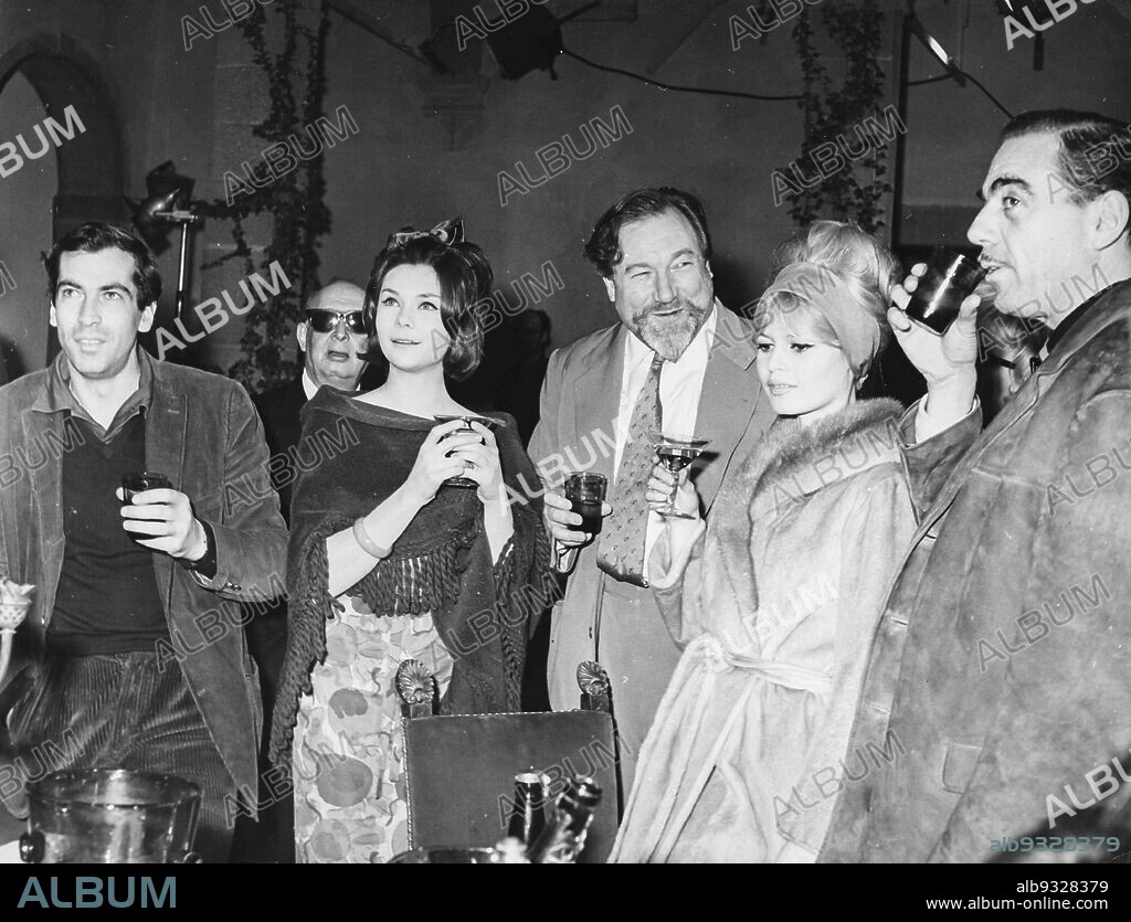 Brigitte Bardot and Roger Vadim, 60s.