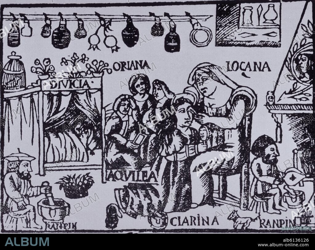 DELICADO FRANCISCO. PERSONAJES DE LA LOZANA ANDALUZA.