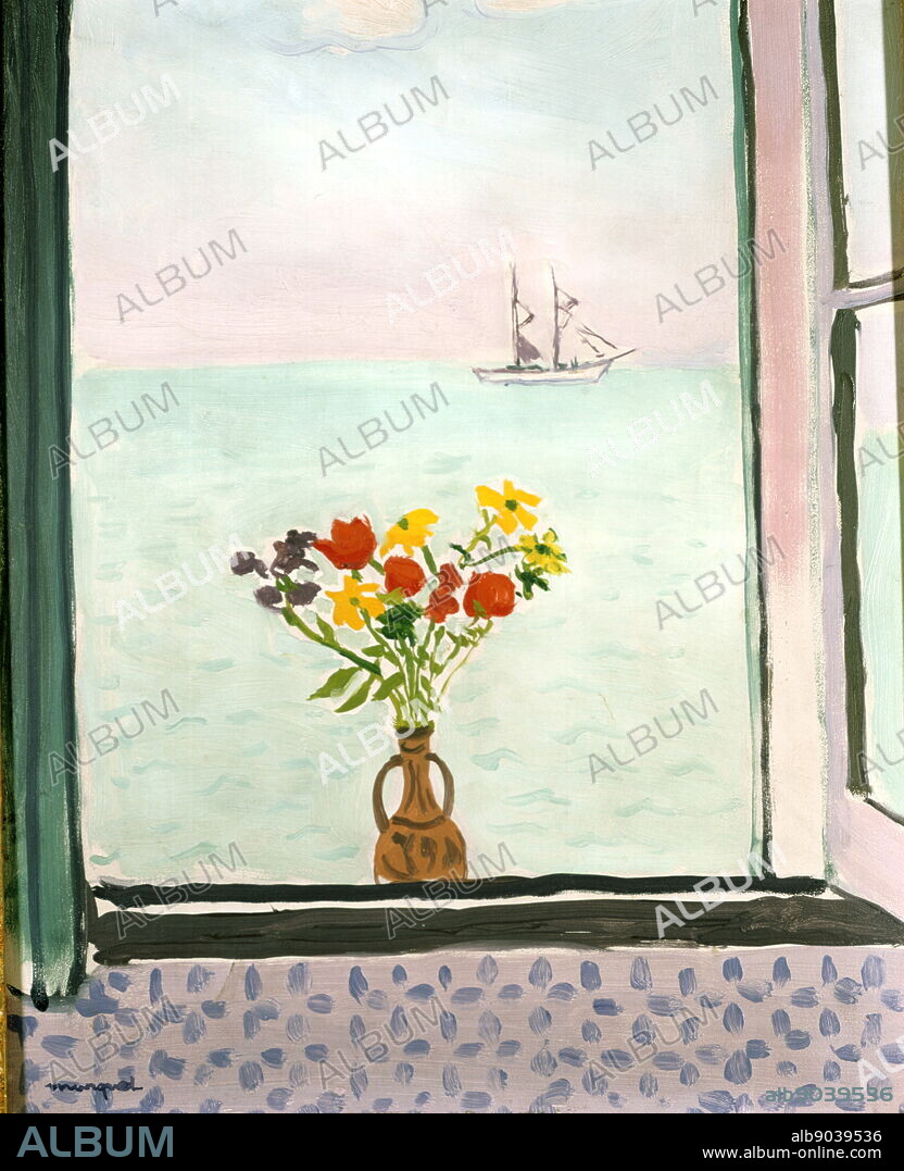 Fenetre a la Goulette', 1926. Artist: Albert Marquet. Albert Marquet(1875-1947) was born in Bordeaux, France. He was both young and poor when he went to Paris to study at the School of Decorative Arts under Gustave Moreau.