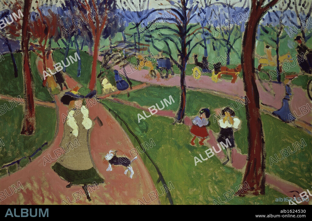 ANDRÉ DERAIN. Hyde Park by Andre Derain, 1906, 1880-1954, Collection of Levy-Troyes.