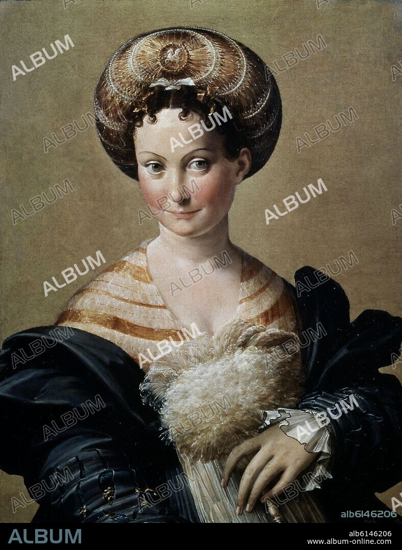 PARMIGIANINO (1503-1540) GIROLAMO MAZZOLA. LA ESCLAVA TURCA.