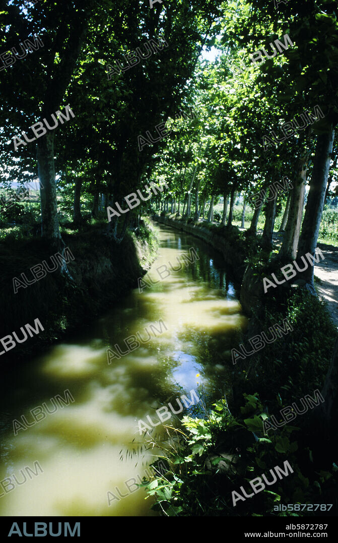 cerca de Borges Blanques, Canal d´Urgell. (Garrigues).