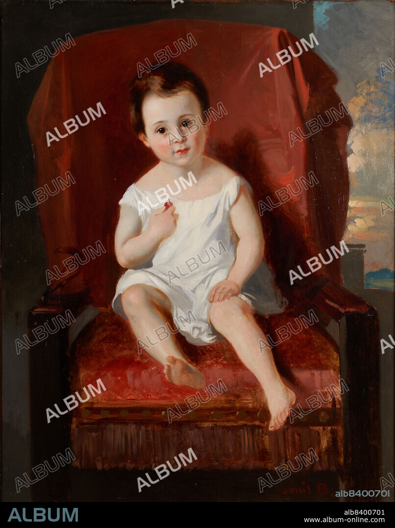 LOUIS CANDIDE BOULANGER. Adèle à la cerise, between 1831 and 1832.