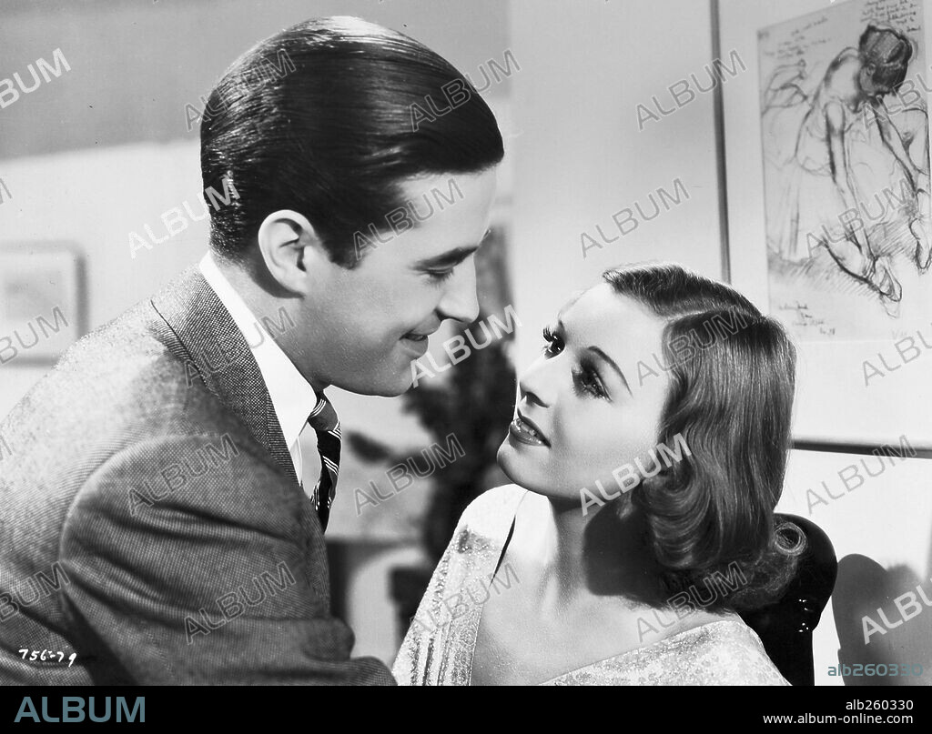 MARGARET SULLAVAN and RAY MILLAND in NEXT TIME WE LOVE, 1936, directed by EDWARD H. GRIFFITH. Copyright UNIVERSAL PICTURES.