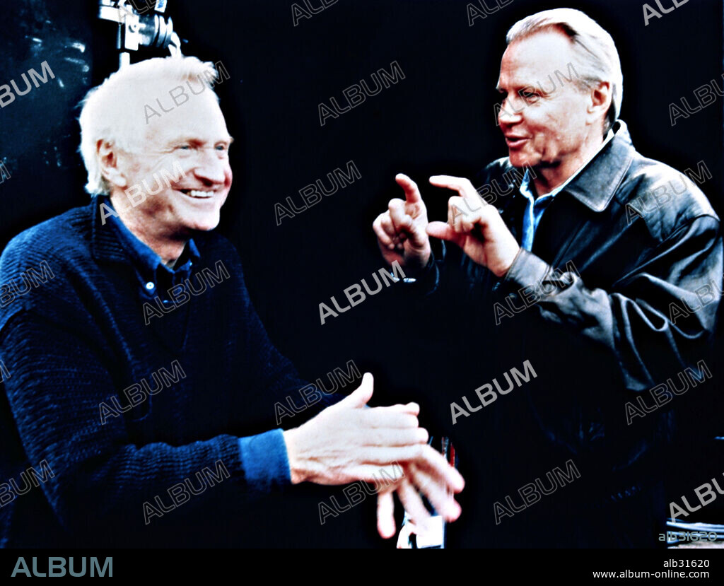 JOHN BOORMAN und JON VOIGHT in THE GENERAL, 1998, unter der Regie von JOHN BOORMAN. Copyright LAFOSSE, DE.